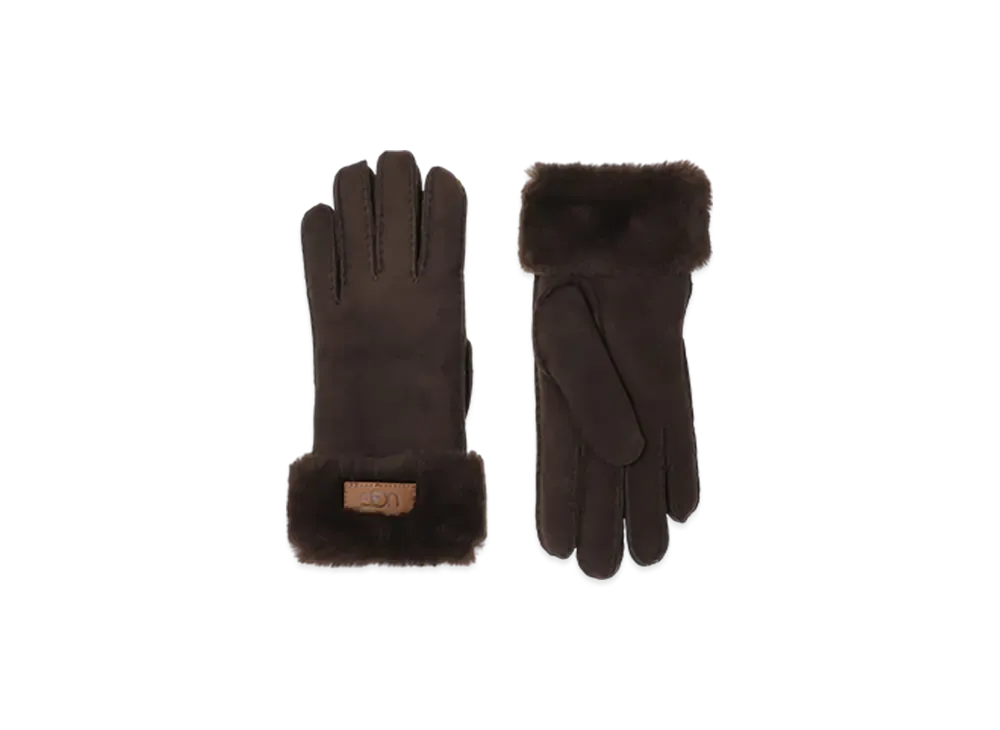 UGG Gloves Cuff Gloves Sheepskin "Burnt Cedar"