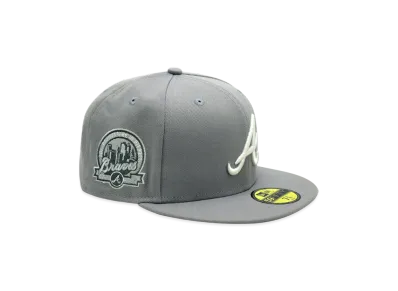 NEW ERA x THE CAP 'Baptized Gray' 59Fifty Atlanta Braves "Gray"