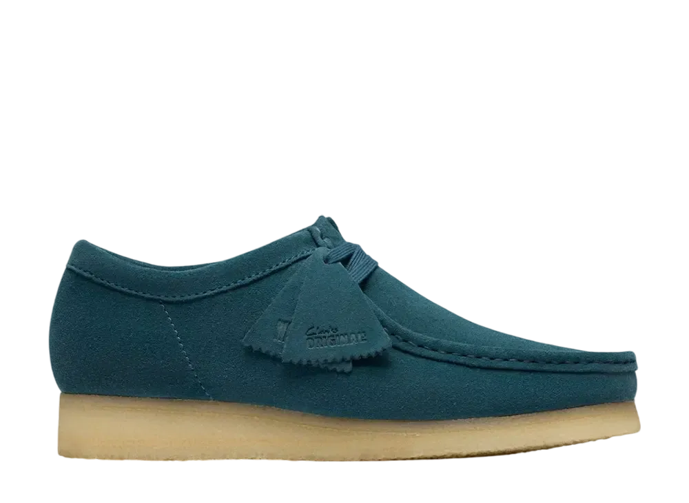 Clarks Wallabee "Mid Blue Suede"