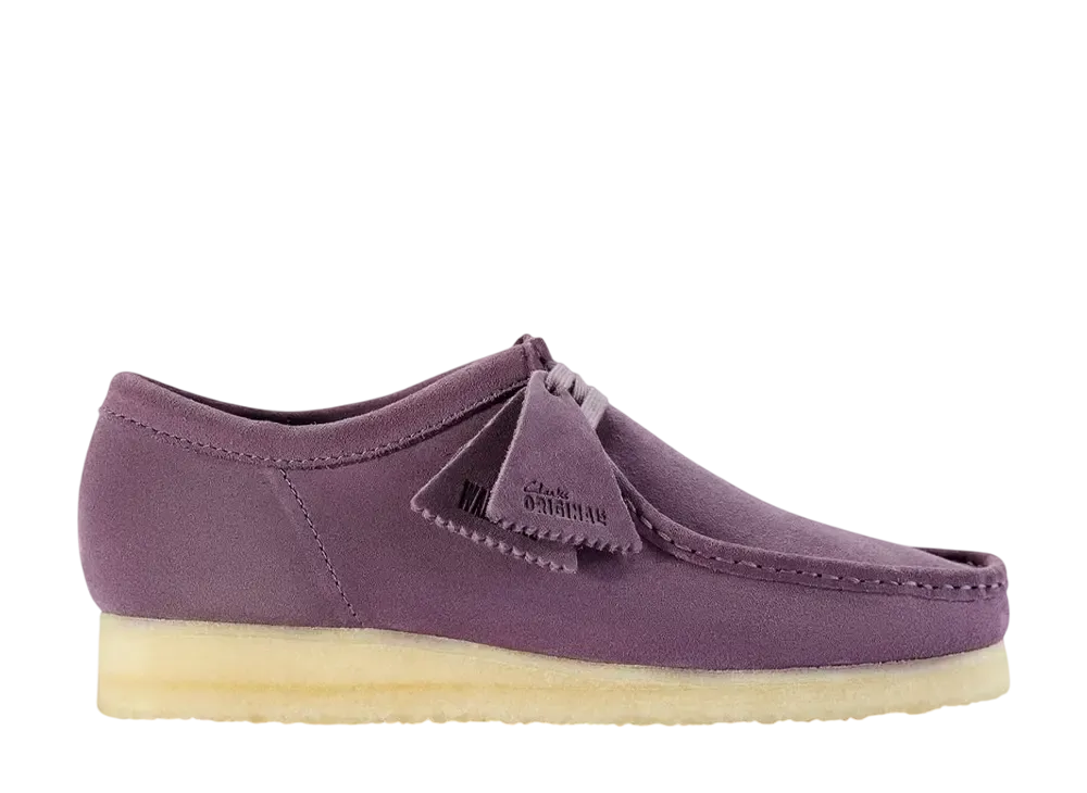 Clarks Wallabee "Plum Suede"