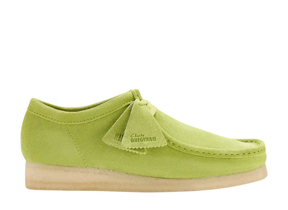 Clarks Wallabee "Lime Suede"