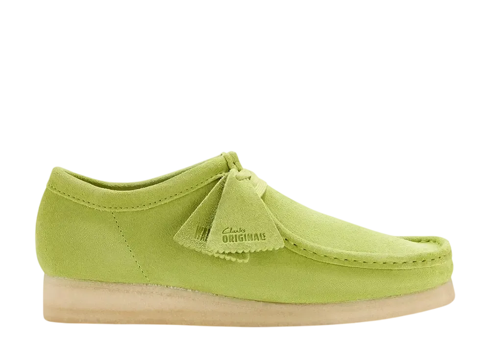 Clarks Women's Wallabee "Lime Suede"