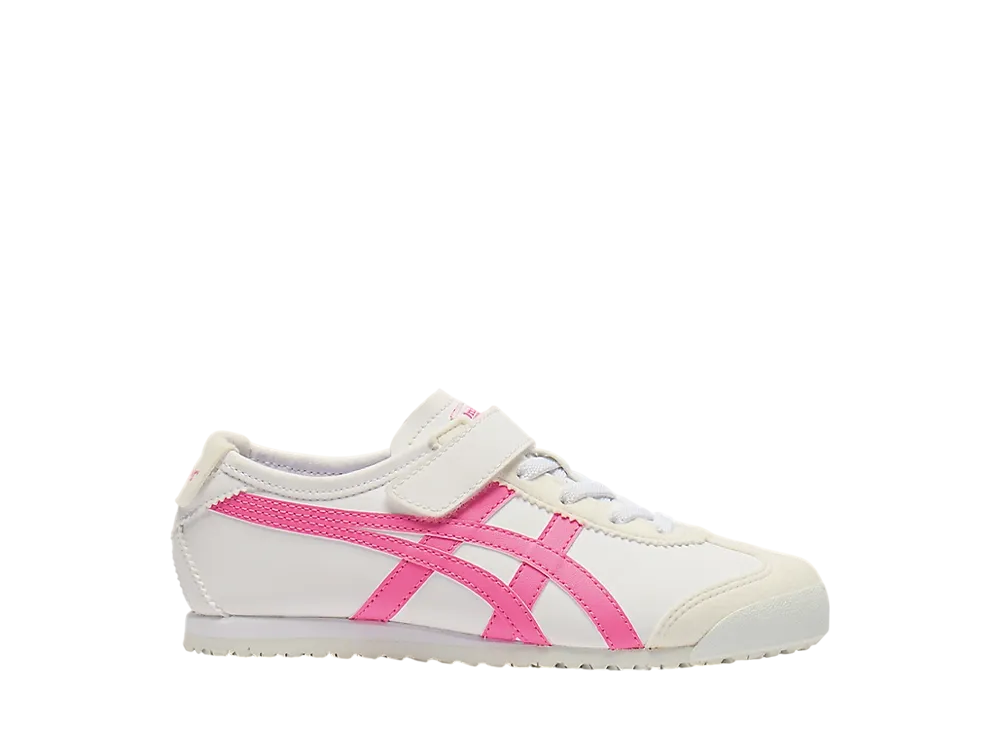 オニツカタイガー PS メキシコ66 "ホワイト/ドラゴンフルーツ" (キッズ)