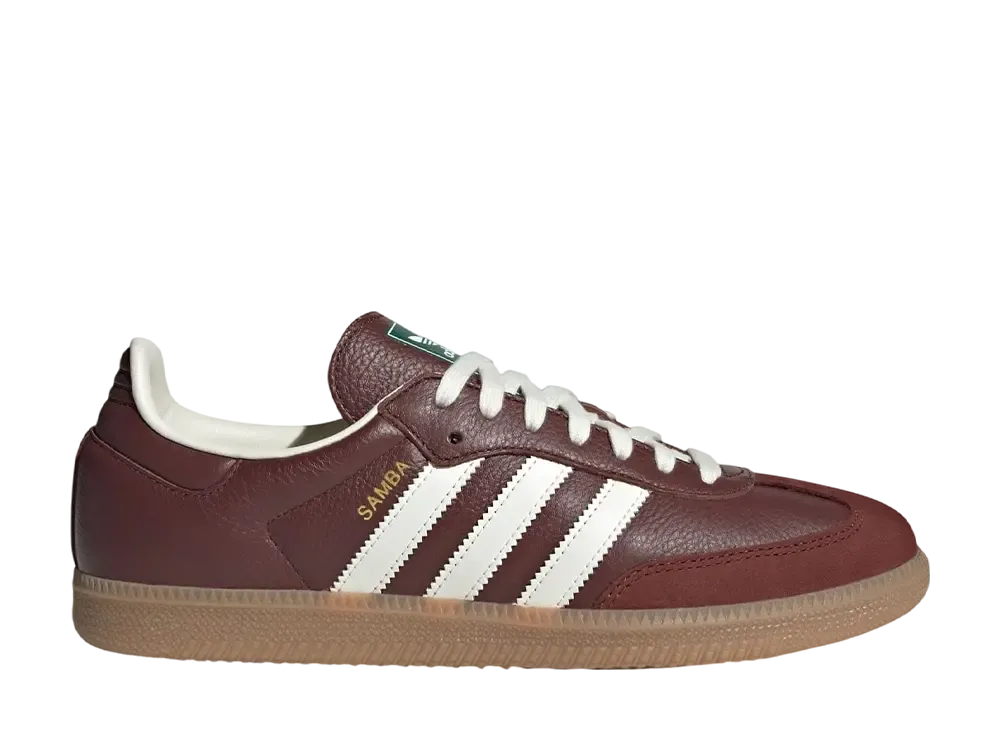 ★Adidas★Samba OG Off White Dark Brown★大人気★ adidas - SAMBA OG WMNS Off White/Dark Brown/Gum 【JS3181