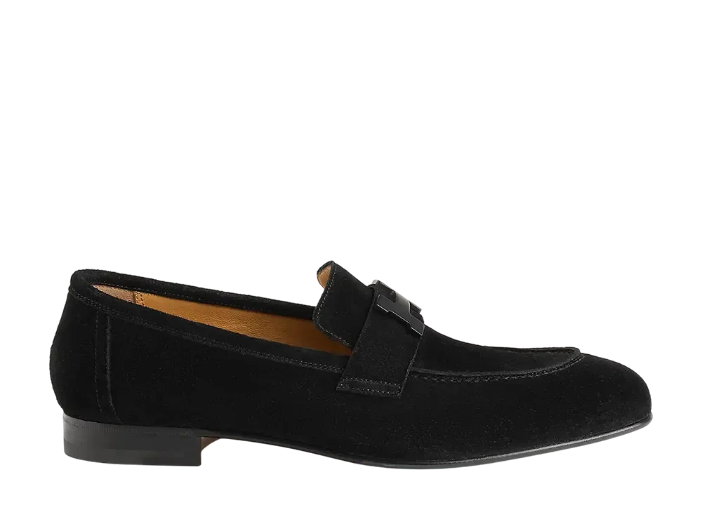 エルメス パリ モカシン "ノワール"