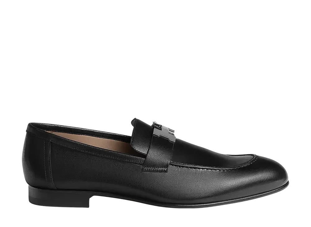 エルメス パリ モカシン "ノワール"