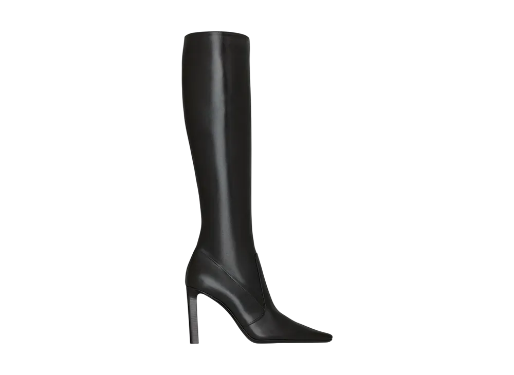 サンローラン ウィメンズ フランソワーズ ブーツ スムースレザー "ブラック"