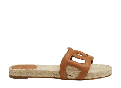 Hermes Women's Famosa Espadrille "Naturel"