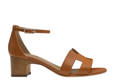 Hermes Women's Encens 50 Sandal "Naturel"