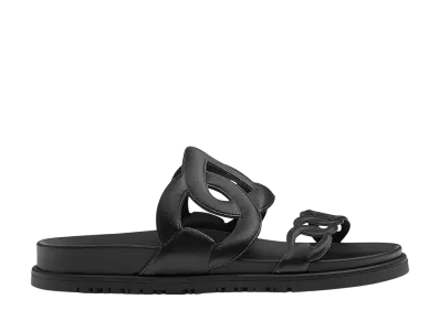 Hermes Women's Extra Sandal "Noir"