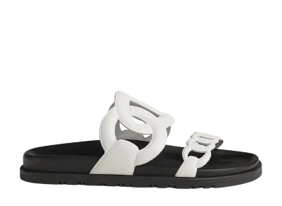 Hermes Women's Extra Sandal "Blanc"