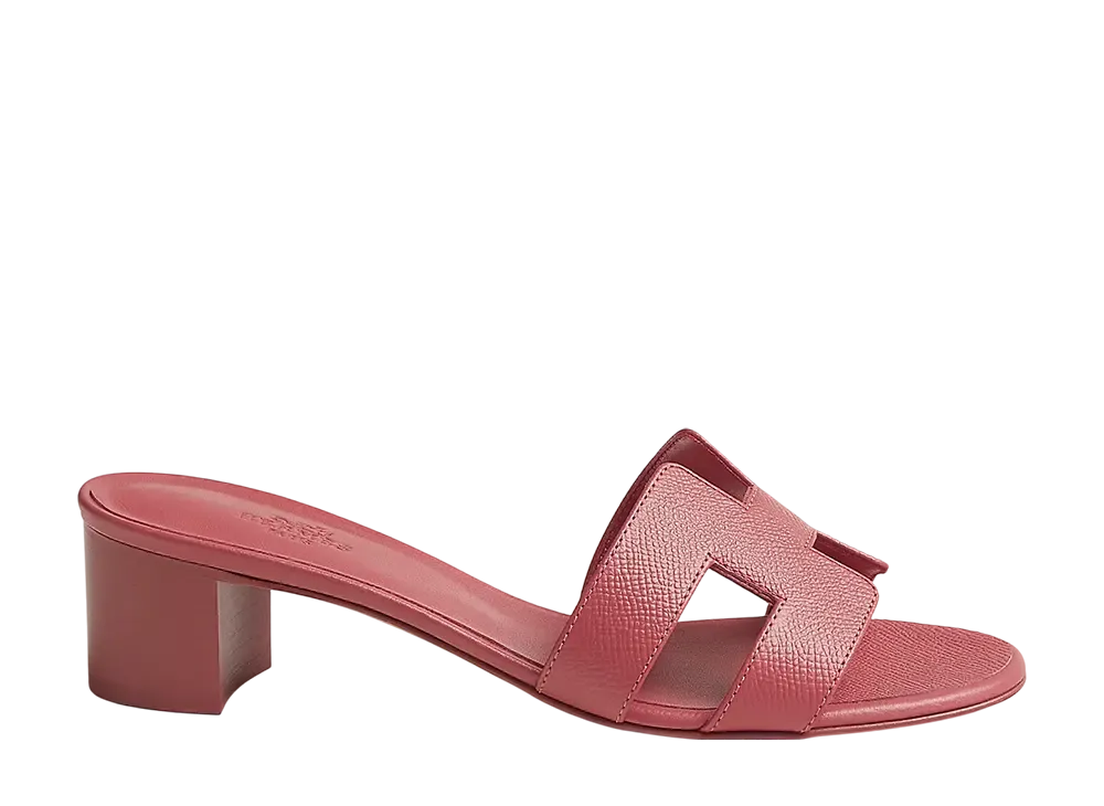 Hermes Women's Oasis Sandal "Rose de Venise"