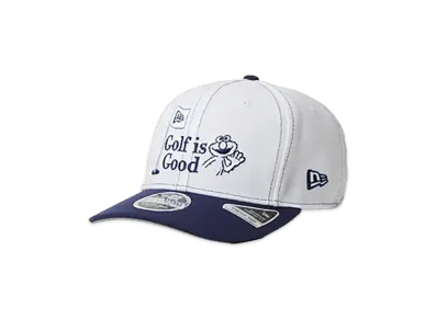 NEW ERA x SESAME STREET 9Fifty Stretch Snap Golf is Good Golf "White/Navy"