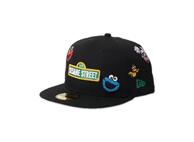 NEW ERA x SESAME STREET 59Fifty All Over "Black"