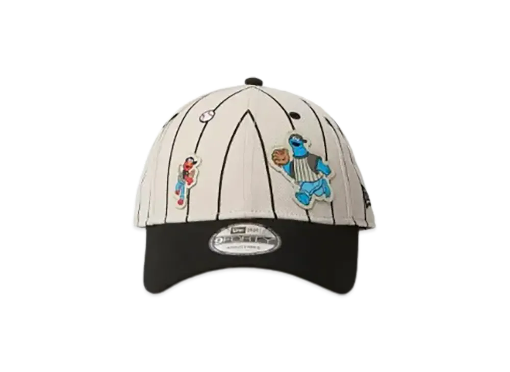 NEW ERA x SESAME STREET 9Forty Baseball "Stone/Black"