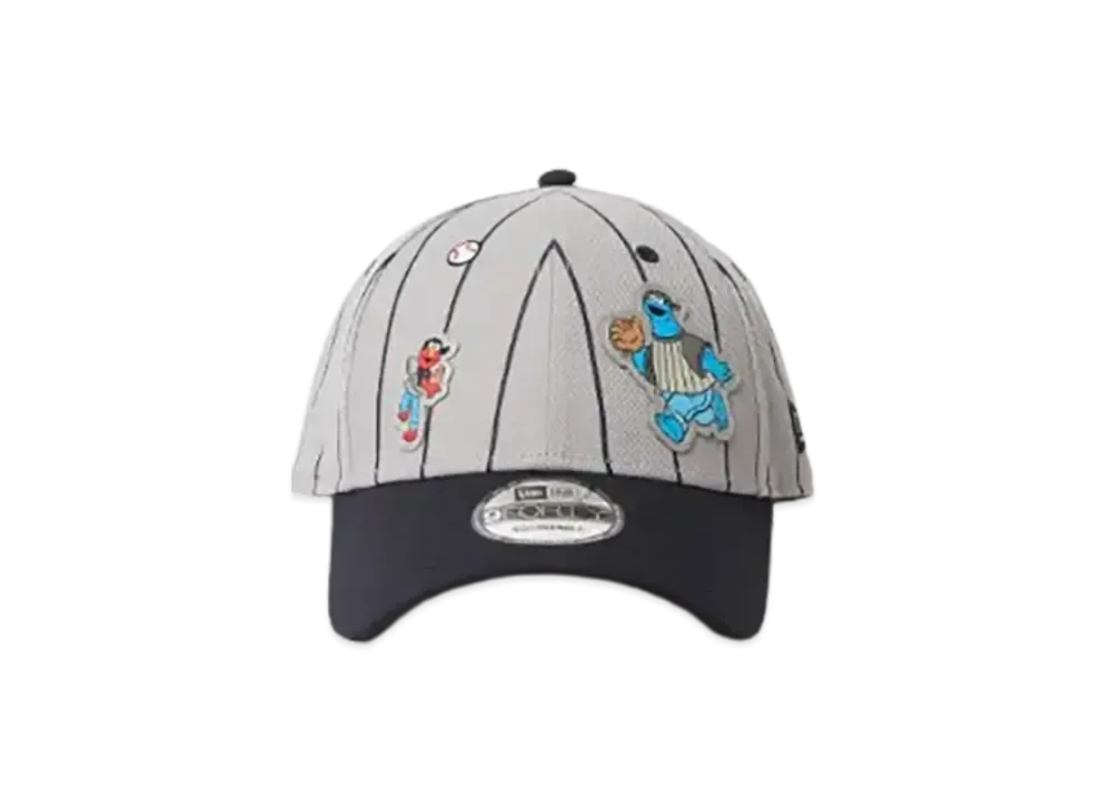 NEW ERA x SESAME STREET 9Forty Baseball "Gray/Navy"