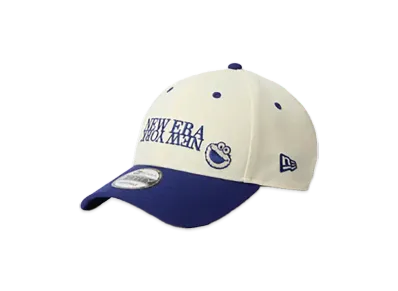 NEW ERA x SESAME STREET 9Forty Cookie Monster Golf "Chrome White/Blue"
