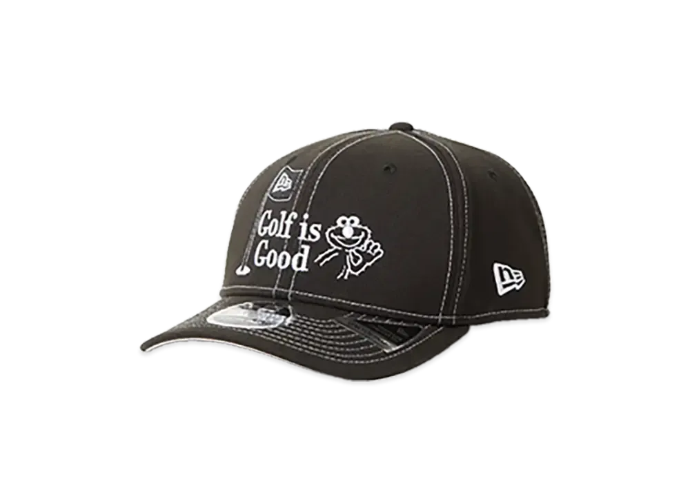 NEW ERA x SESAME STREET 9Seventy Stretch Snap Golf is Good Golf "Black"
