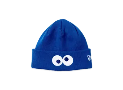 NEW ERA x SESAME STREET Kid's Basic Cuff Knit Cookie Monster "Blue"