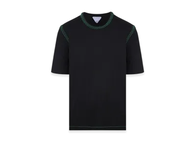 Bottega Veneta Overlock Stitch T-Shirt "Black"