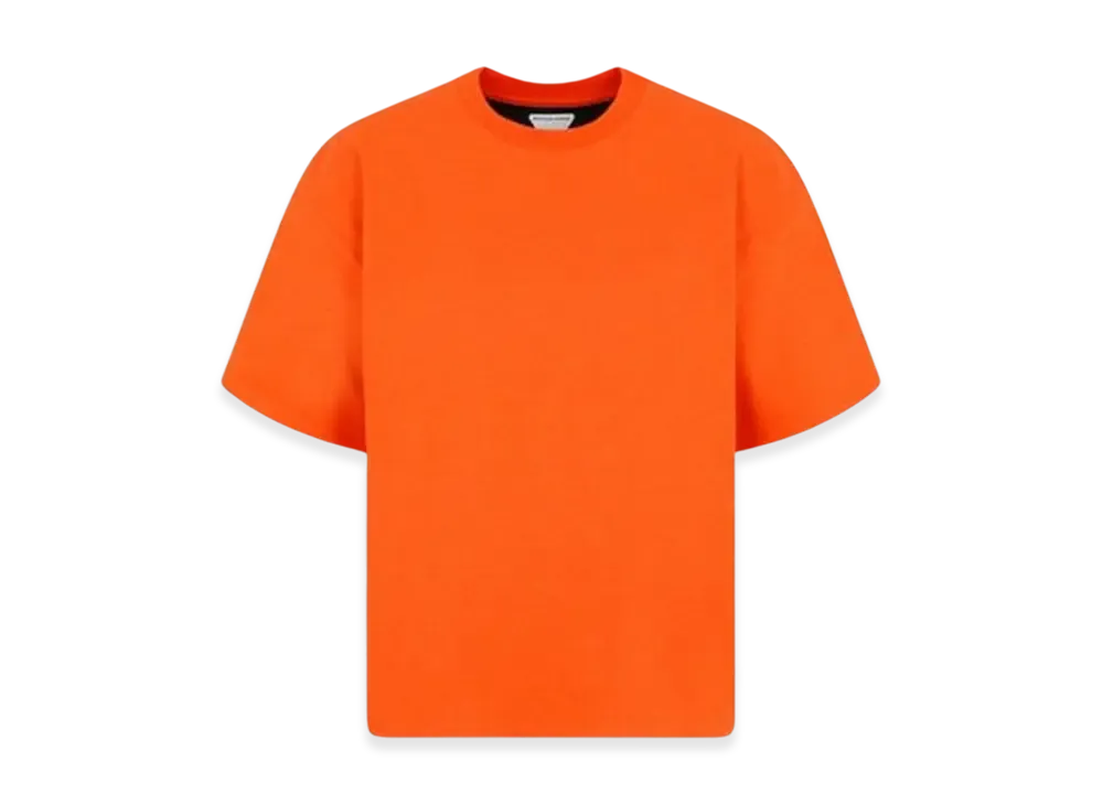 Bottega Veneta Women's Cotton Jersey T-Shirt "Orange"