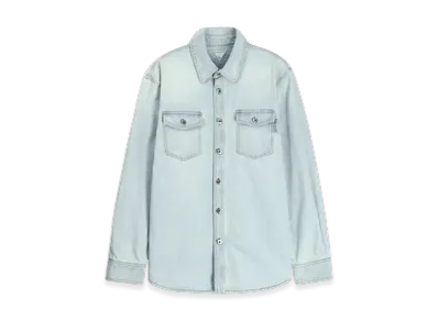 Bottega Veneta Extra Bleached Denim Shirt "Light Blue"