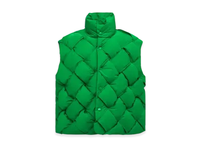 Bottega Veneta Tech Nylon Vest "Parakeet"