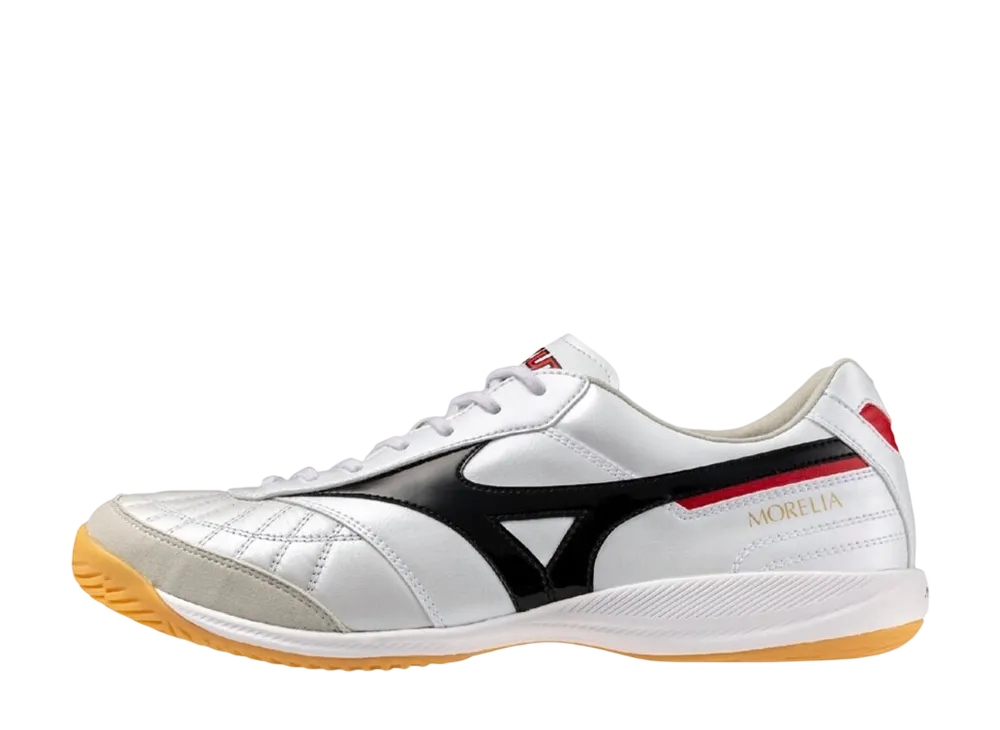 Mizuno Morelia Sala Japan IN "Super White Pearl/Black"