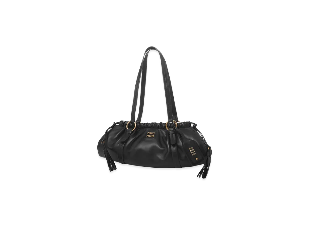 MIU MIU Tote Bag Joie "Nero"