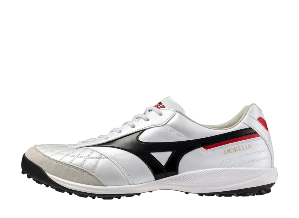 Mizuno Morelia Sala Japan TF "Super White Pearl/Black"