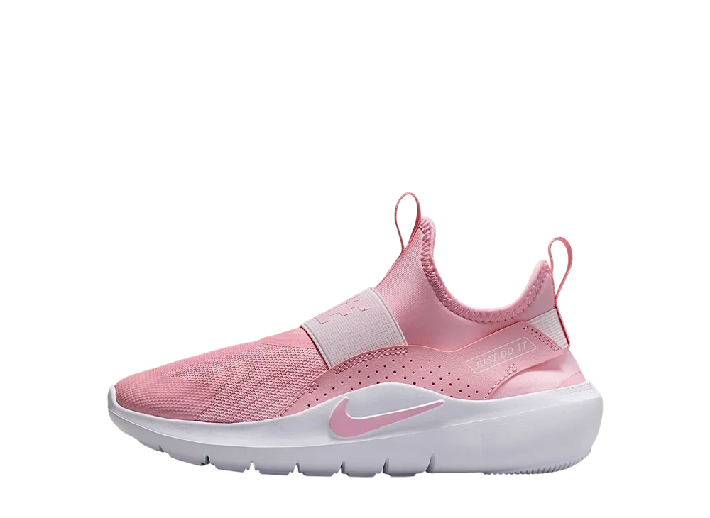 ナイキ GS フレックスランナー4 "ミディアムソフトピンク/ピンクフォーム/ホワイト/ミディアムソフトピンク" (キッズ)
