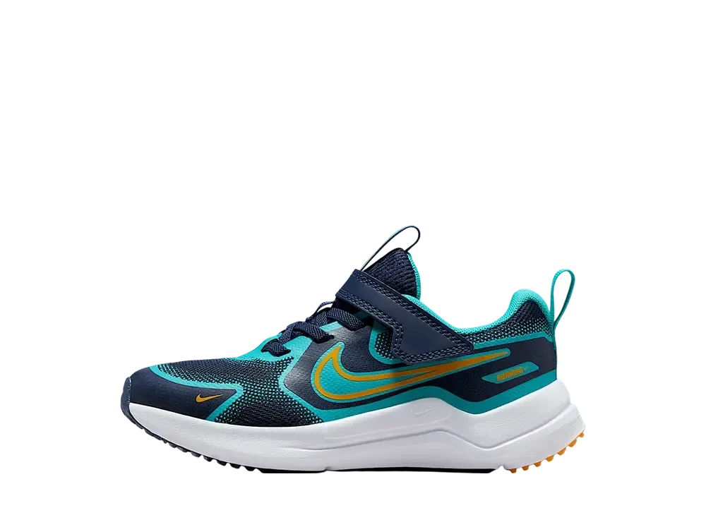 ナイキ PS コズミック ランナー "ミッドナイトネイビー/ダスティカクタス/ホワイト/オレンジピール" (キッズ)