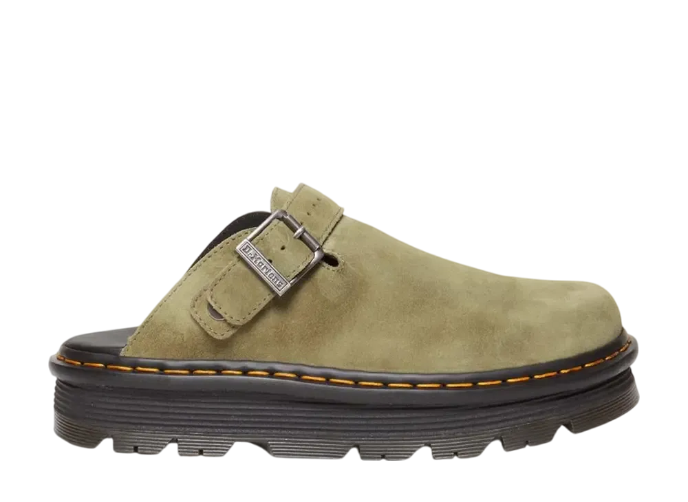 Dr.Martens Zebzag Mule "Muted Olive"