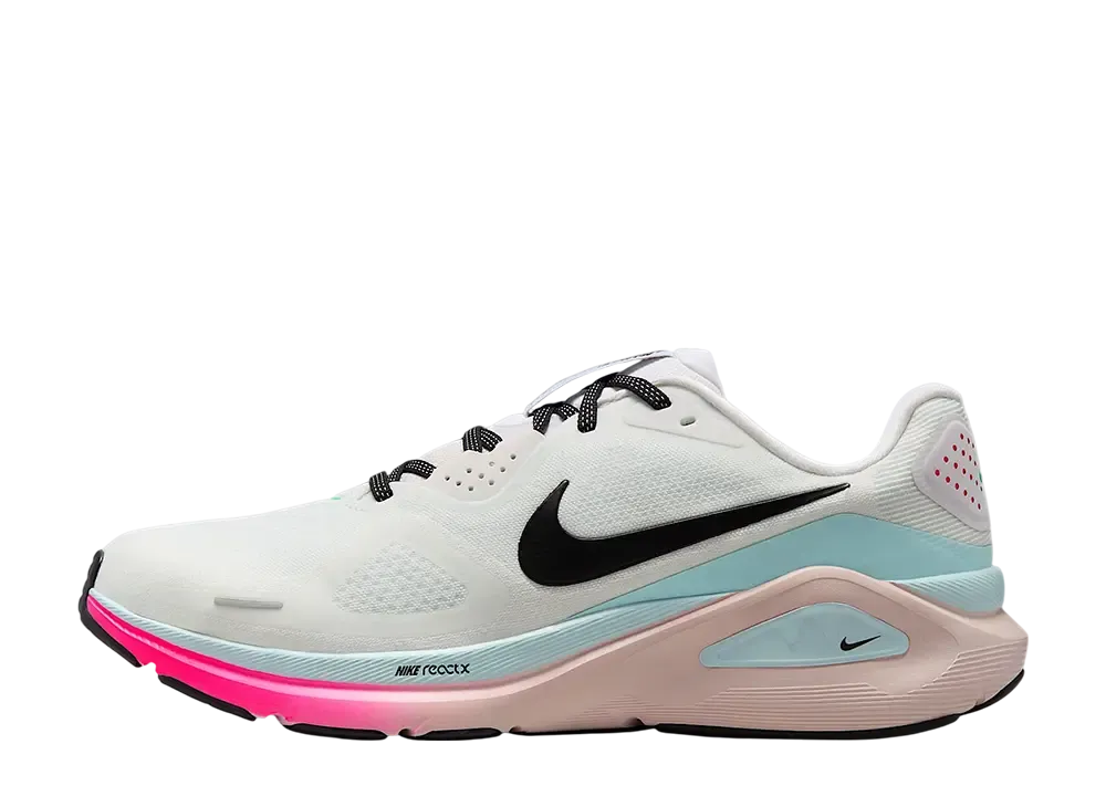 ナイキ ストラクチャー26 "ホワイト/ブラック/グレイシャーアイス/ハイパーピンク"