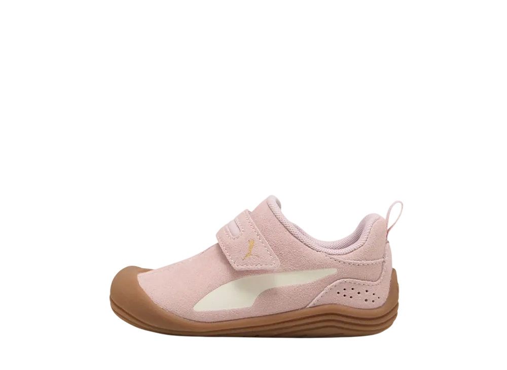 プーマ TD キッテン PRM V "モーブミスト/フロステッドアイボリー/プーマゴールド" (キッズ)