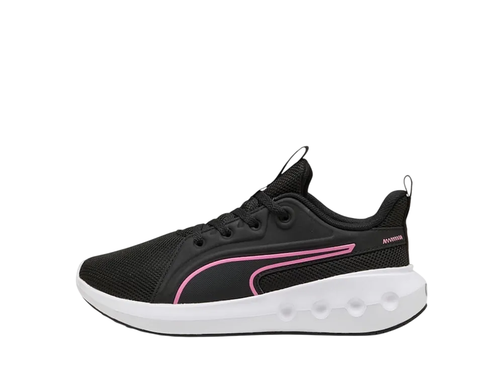 プーマ GS ソフトライド カーソン "プーマブラック/ポージーピンク/プーマホワイト" (キッズ)