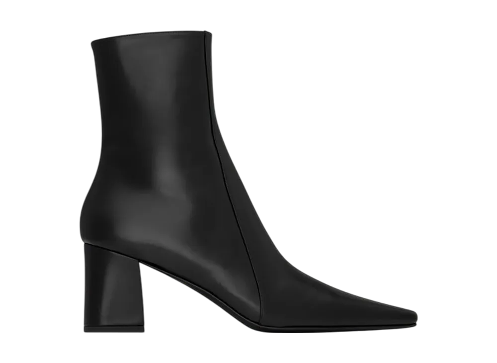 サンローラン ウィメンズ ライナー ブーツ スムースレザー "ブラック"