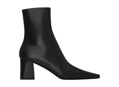 Saint Laurent Women's Rainer Boots Smooth Leather "Black"