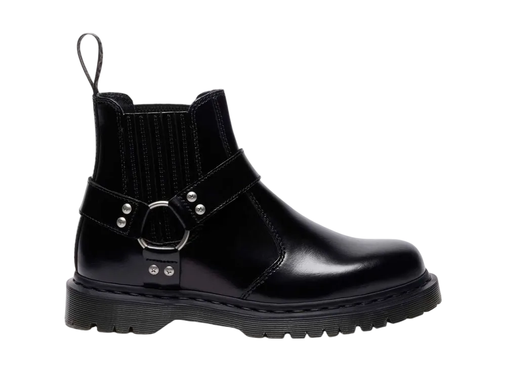 Dr.Martens 2976 Harness Chelsea Boots "Black Analine"