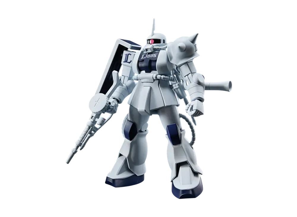 BANDAI "HIGH GRADE" -12 NPB Teams x Gundam 40th Anniversary- HG 1/144 MS-06S Zaku II Lions Ver.