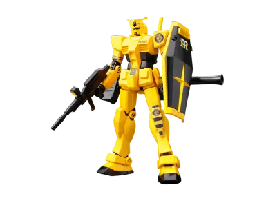 BANDAI "HIGH GRADE" -12 NPB Teams x Gundam 40th Anniversary- HG 1/144 RX-78-2 Gundam Tigers Ver.