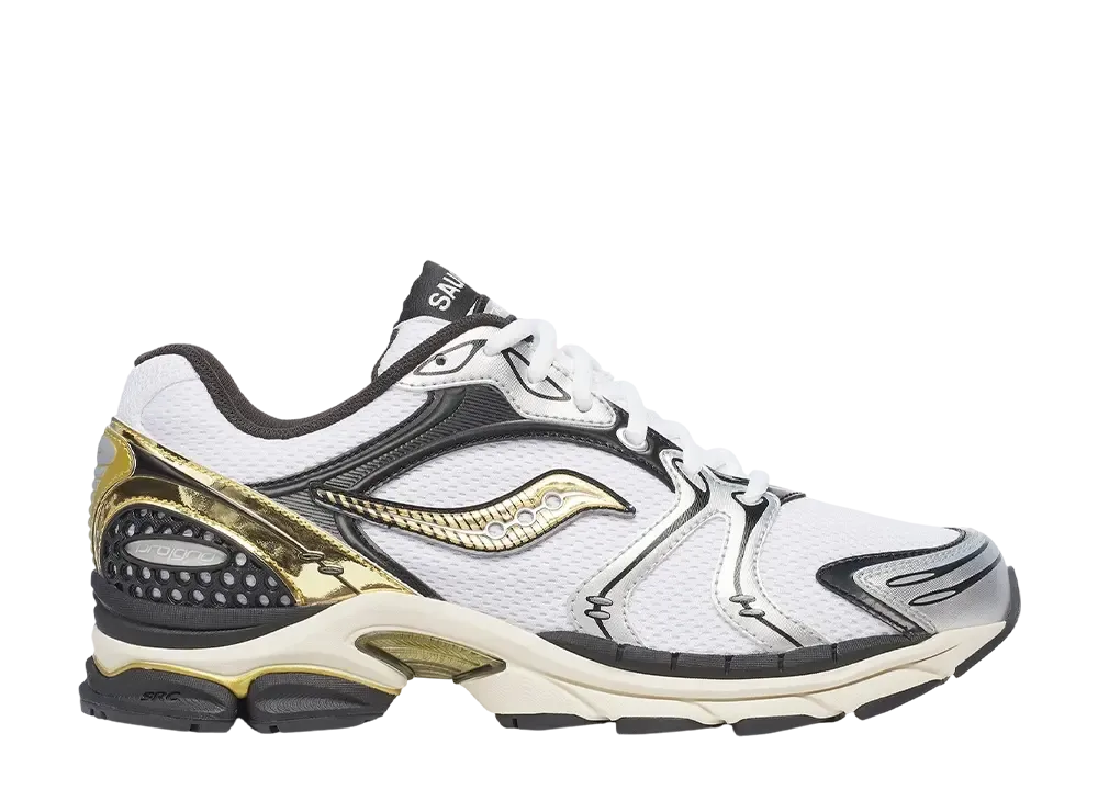 サッカニー プログリッド トライアンフ4 "ホワイト/ゴールド"