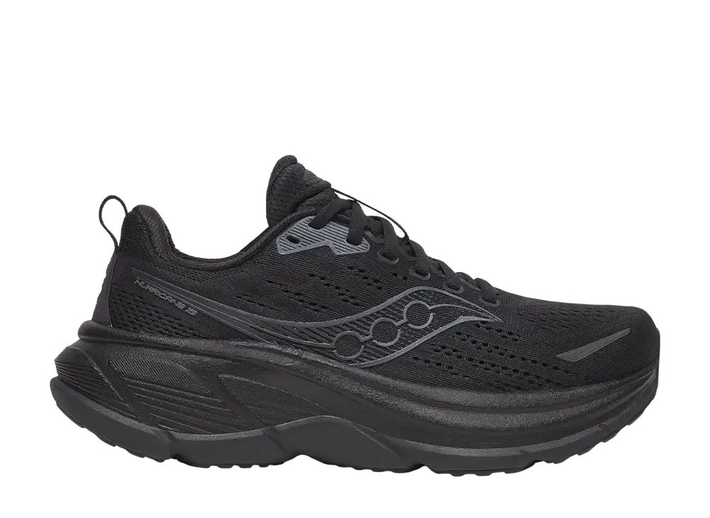 サッカニー ウィメンズ ハリケーン25 "トリプルブラック"