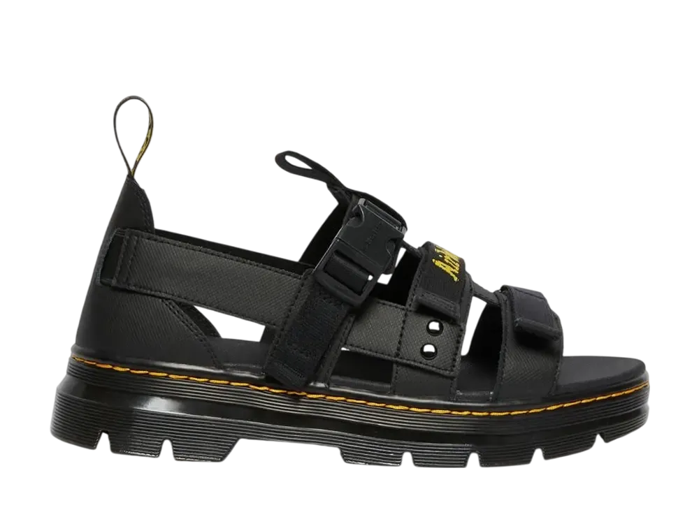 Dr.Martens Pearson Strap Webbing Sandal "Black"