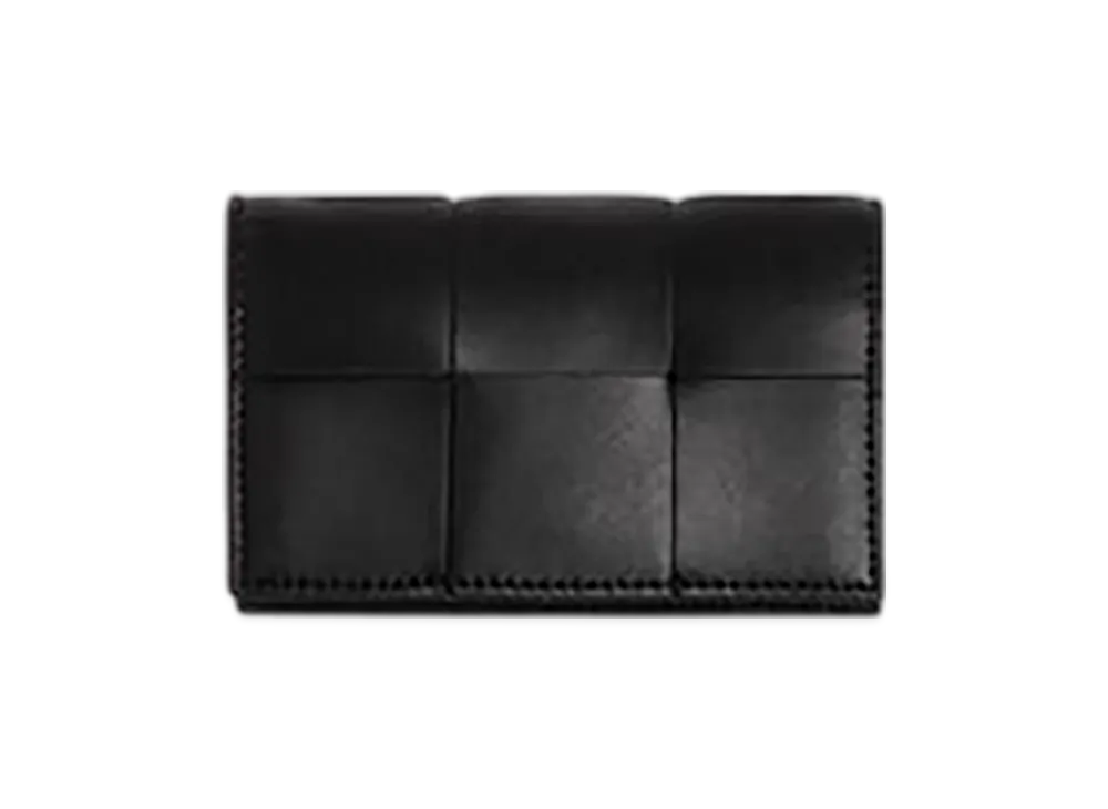 Bottega Veneta Cassette Business Card Case "Black"