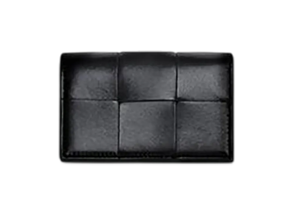 Bottega Veneta Cassette Business Card Case "Black"