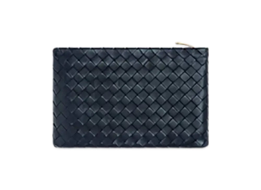 Bottega Veneta Intrecciato Medium Flat Pouch "Space"