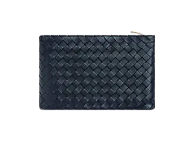 Bottega Veneta Intrecciato Medium Flat Pouch "Space"