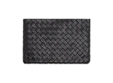 Bottega Veneta Intrecciato Medium Flat Pouch "Black"