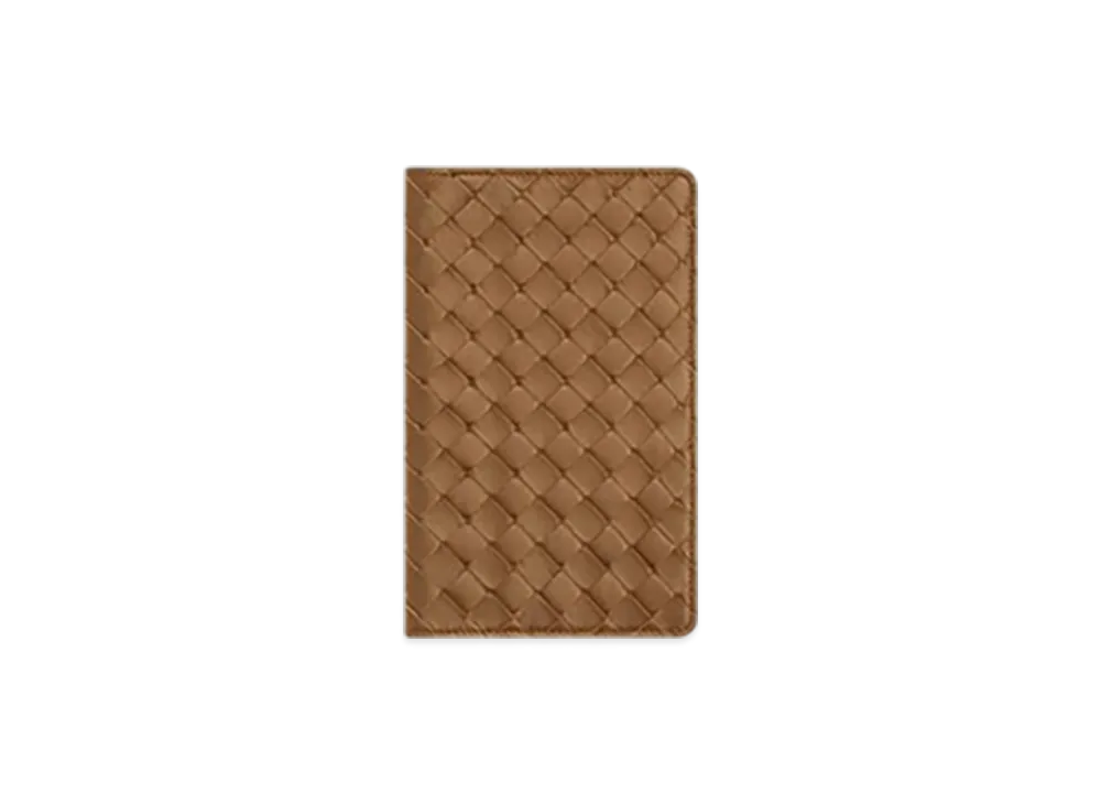 Bottega Veneta Intrecciato Medium Note Cover "Teak"